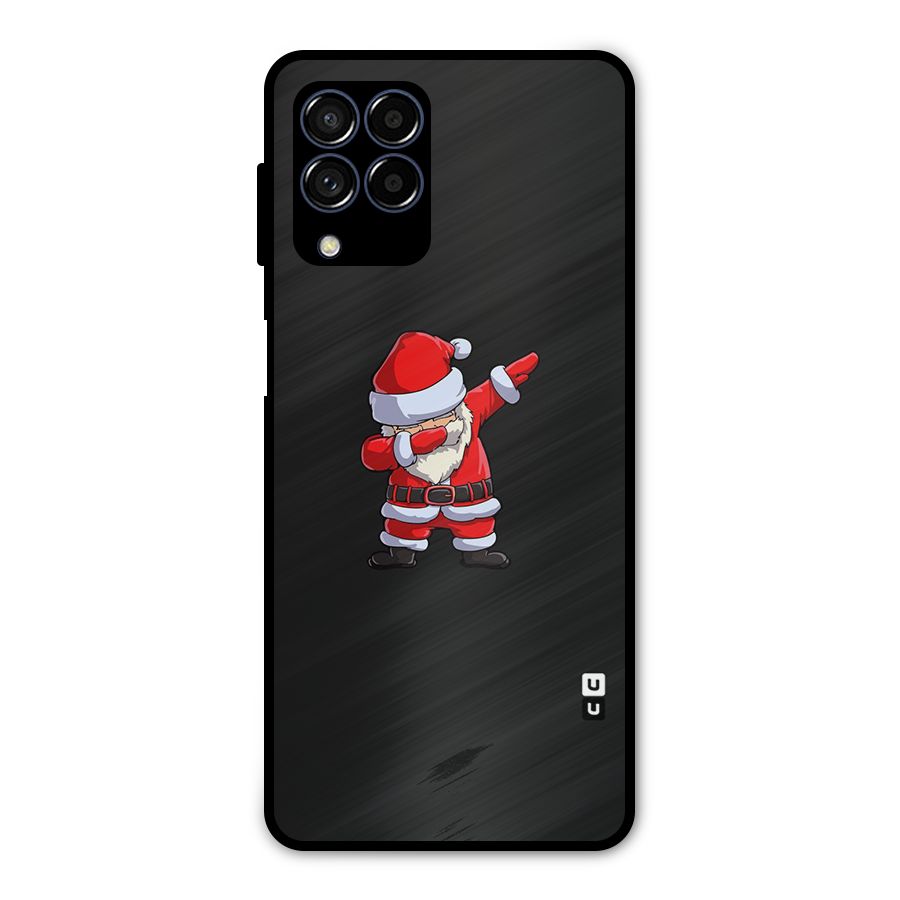 Cool Santa Dab Metal Back Case for Galaxy M53 5G
