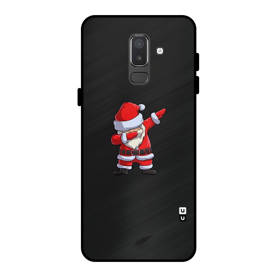 Cool Santa Dab Metal Back Case for Galaxy On8 (2018)