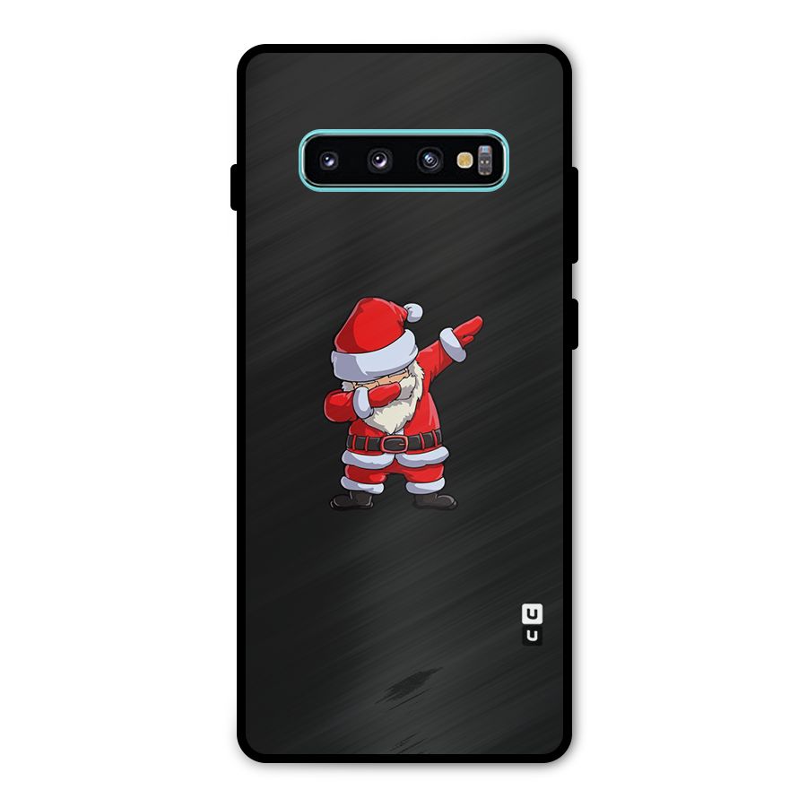Cool Santa Dab Metal Back Case for Galaxy S10 Plus