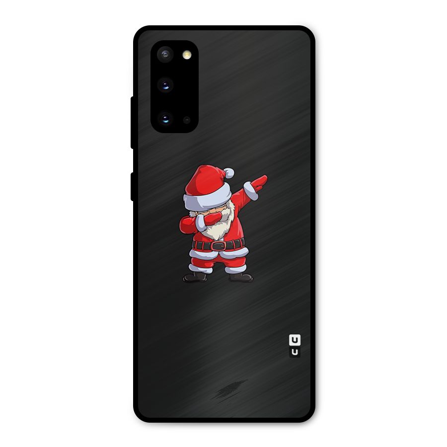 Cool Santa Dab Metal Back Case for Galaxy S20