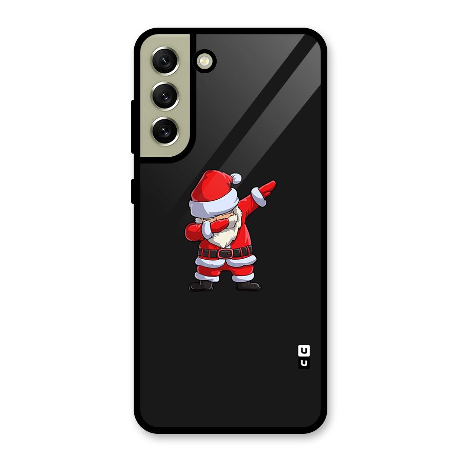 Cool Santa Dab Metal Back Case for Galaxy S21 FE 5G (2023)