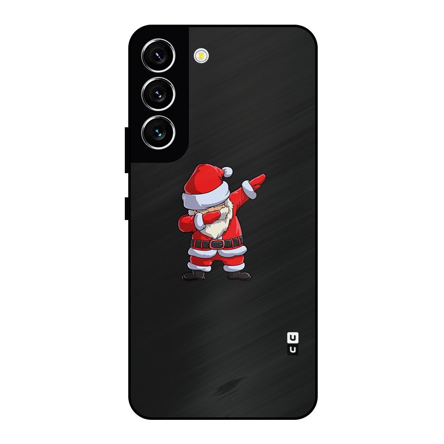 Cool Santa Dab Metal Back Case for Galaxy S22 5G