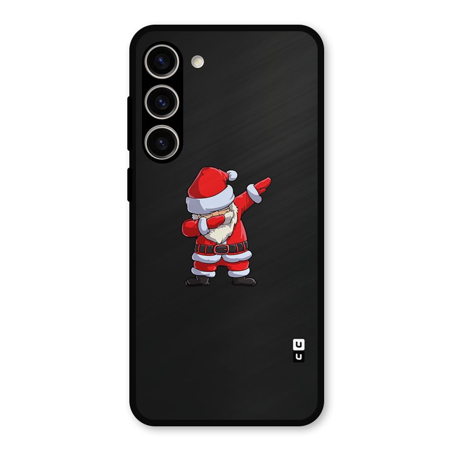 Cool Santa Dab Metal Back Case for Galaxy S23 Plus