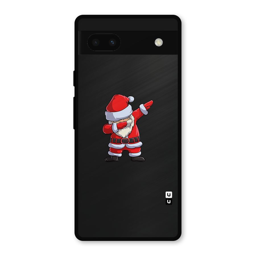 Cool Santa Dab Metal Back Case for Google Pixel 6a