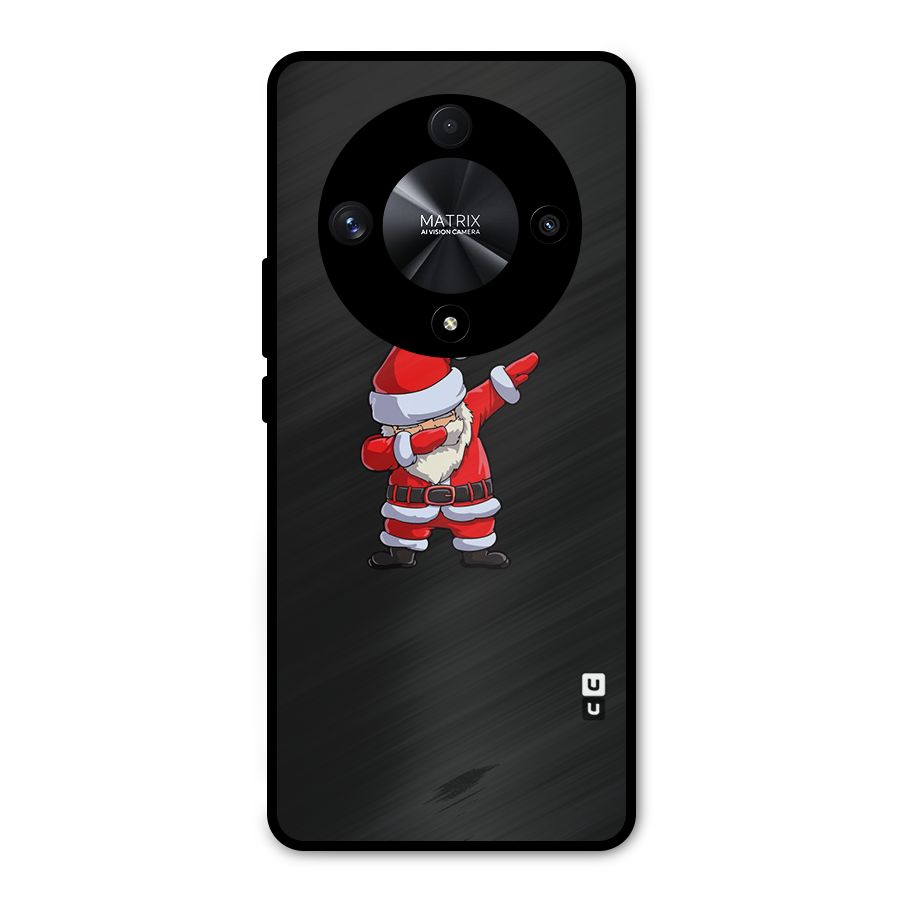 Cool Santa Dab Metal Back Case for Honor X9b
