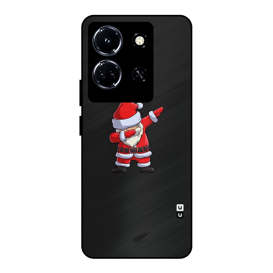 Cool Santa Dab Metal Back Case for Infinix Note 30 5G