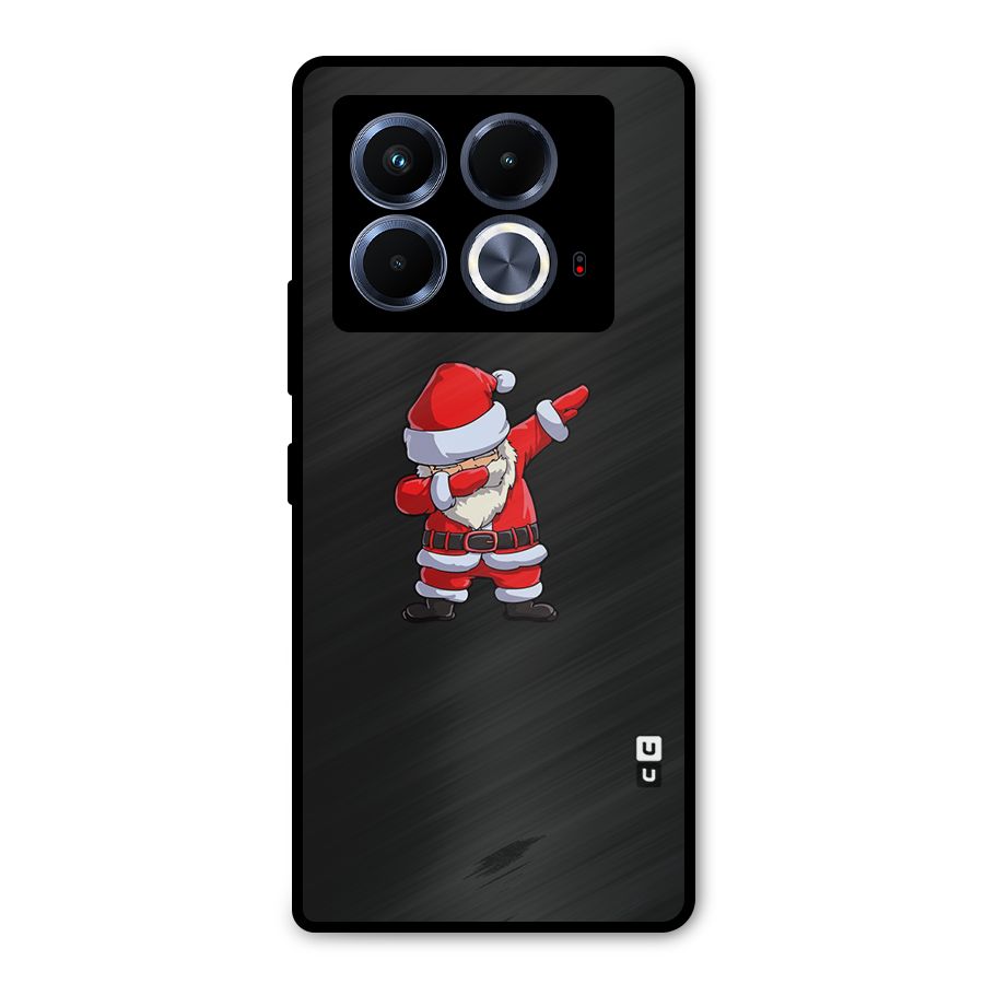 Cool Santa Dab Metal Back Case for Infinix Note 40 5G