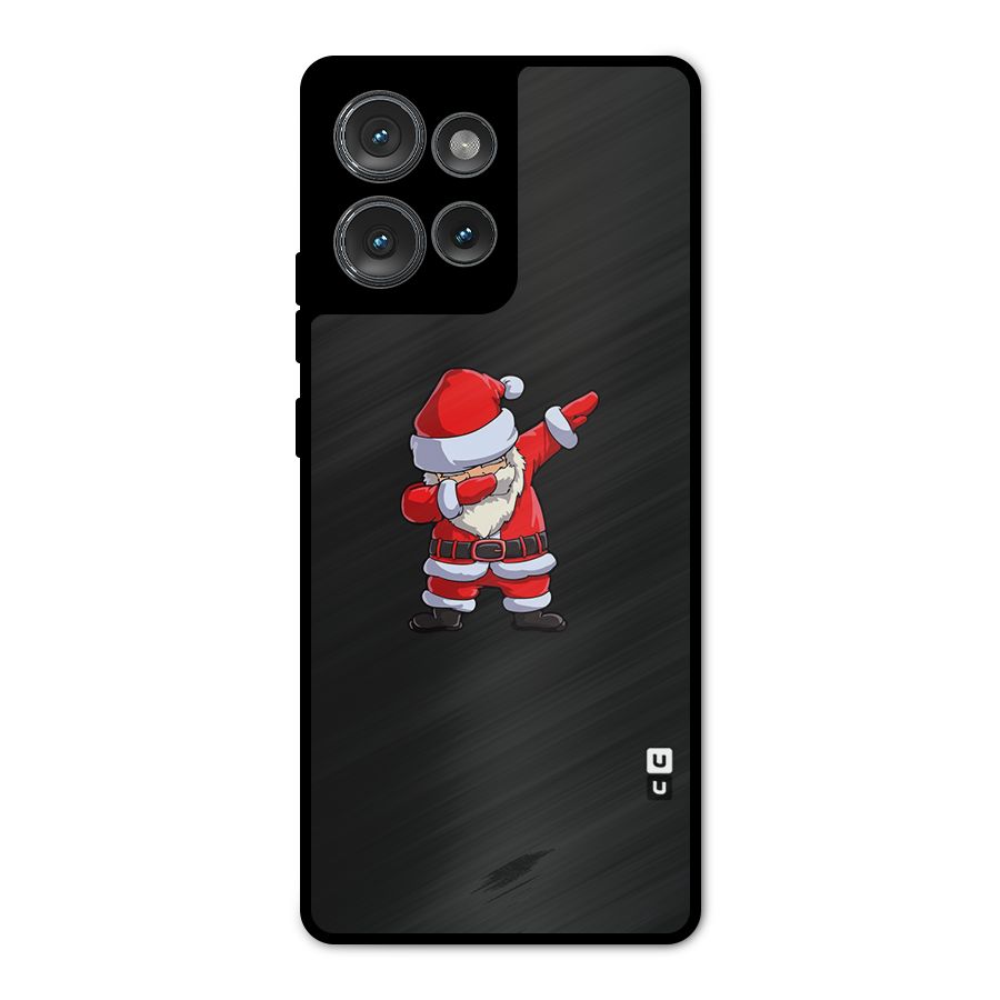 Cool Santa Dab Metal Back Case for Motorola Edge 50