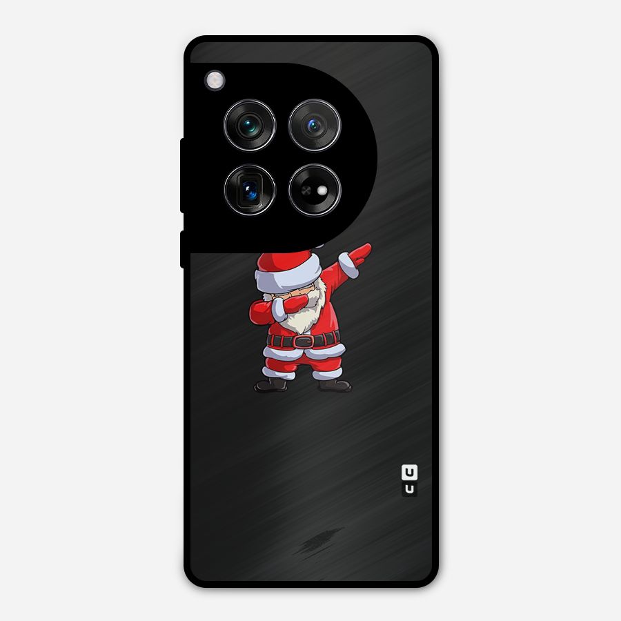 Cool Santa Dab Metal Back Case for OnePlus 12