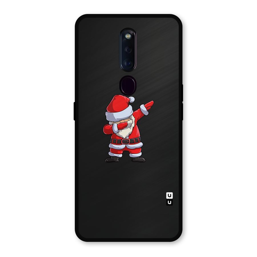 Cool Santa Dab Metal Back Case for Oppo F11 Pro