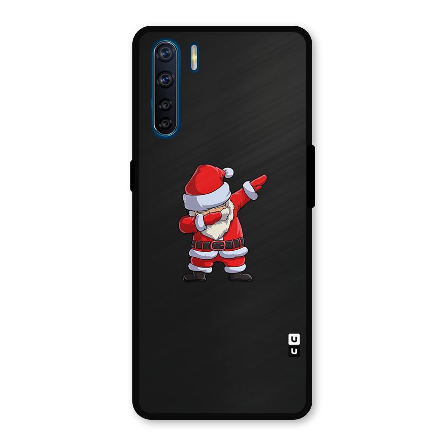 Cool Santa Dab Metal Back Case for Oppo F15