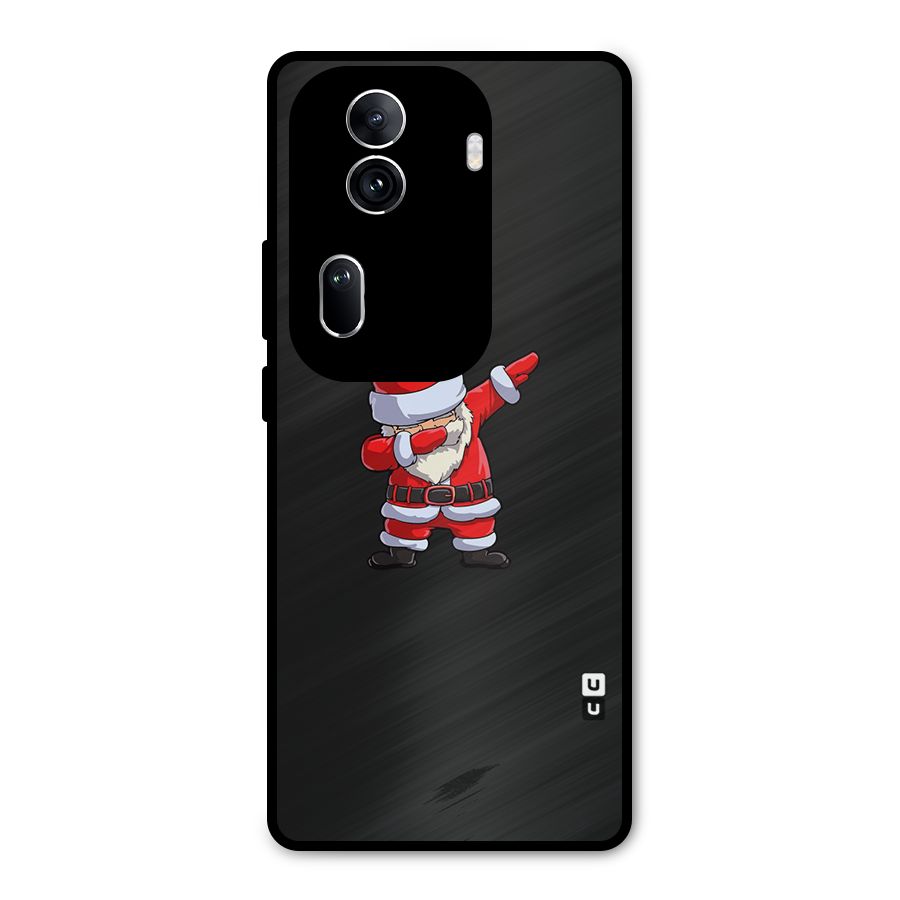 Cool Santa Dab Metal Back Case for Oppo Reno11 Pro 5G