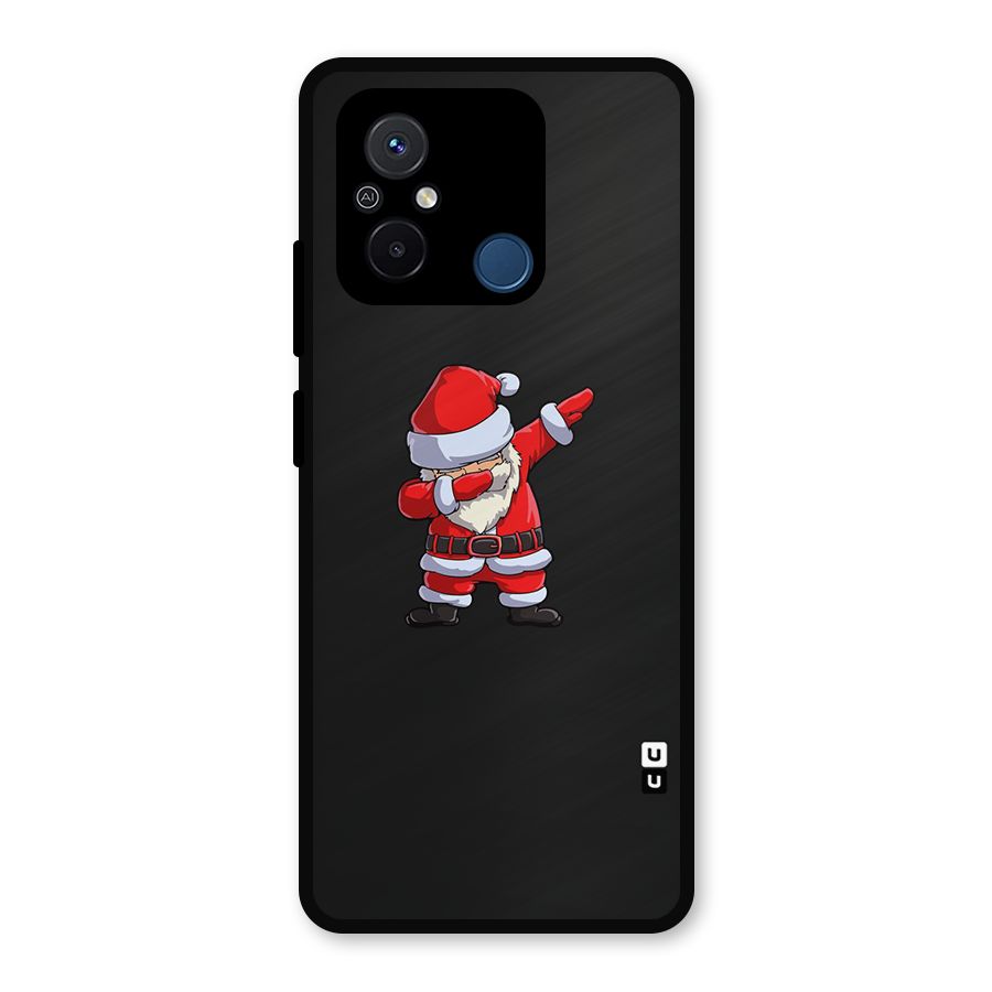 Cool Santa Dab Metal Back Case for Poco C55