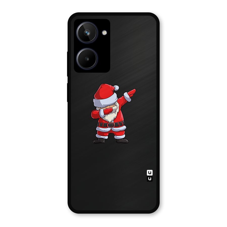 Cool Santa Dab Metal Back Case for Realme 10
