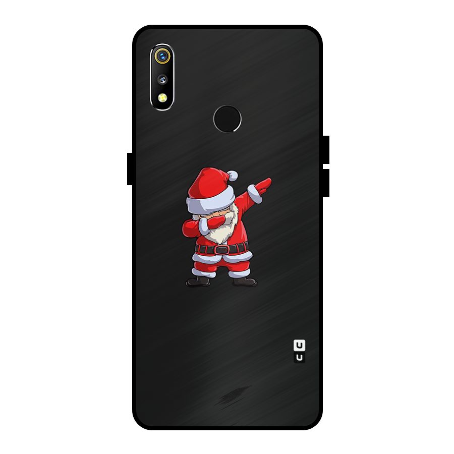 Cool Santa Dab Metal Back Case for Realme 3i