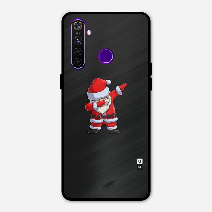 Cool Santa Dab Metal Back Case for Realme 5 Pro