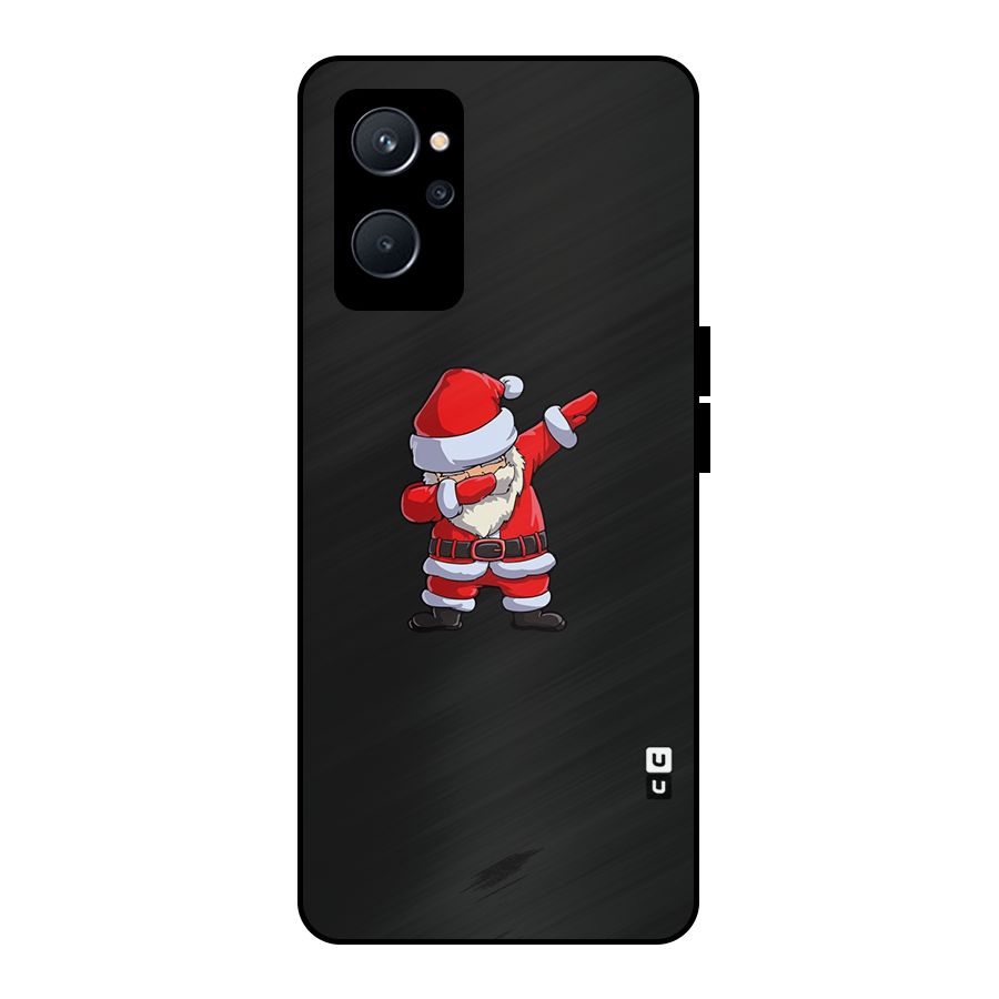 Cool Santa Dab Metal Back Case for Realme 9i 5G
