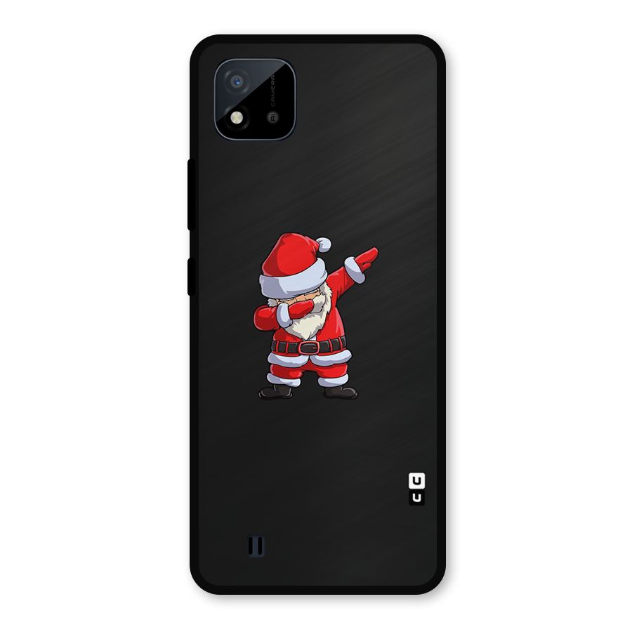 Cool Santa Dab Metal Back Case for Realme C11 2021
