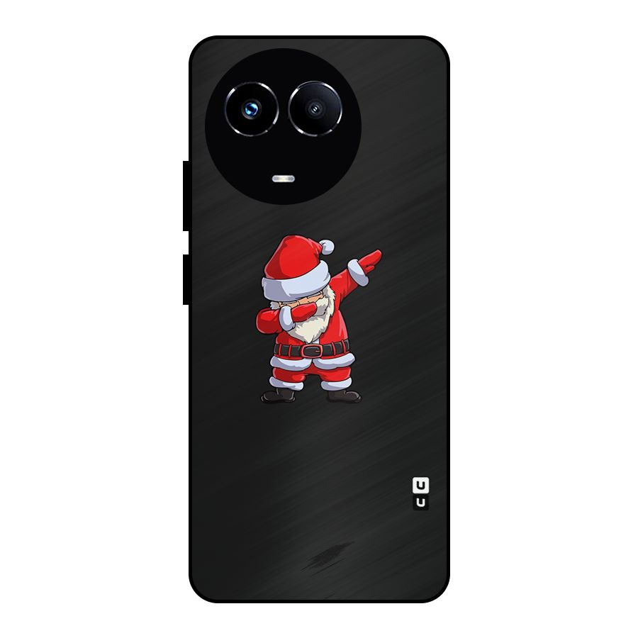 Cool Santa Dab Metal Back Case for Realme Narzo 60X