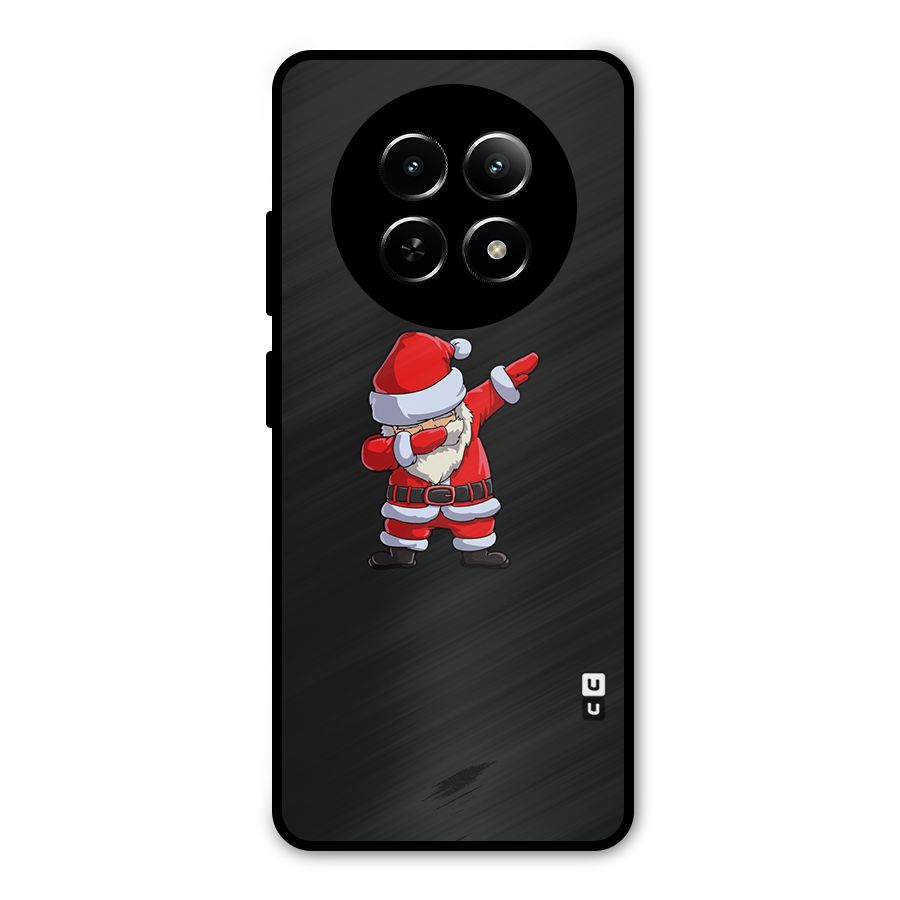 Cool Santa Dab Metal Back Case for Realme Narzo 70x 5G