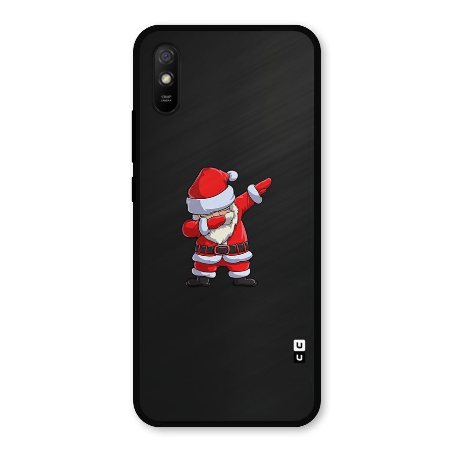 Cool Santa Dab Metal Back Case for Redmi 9i