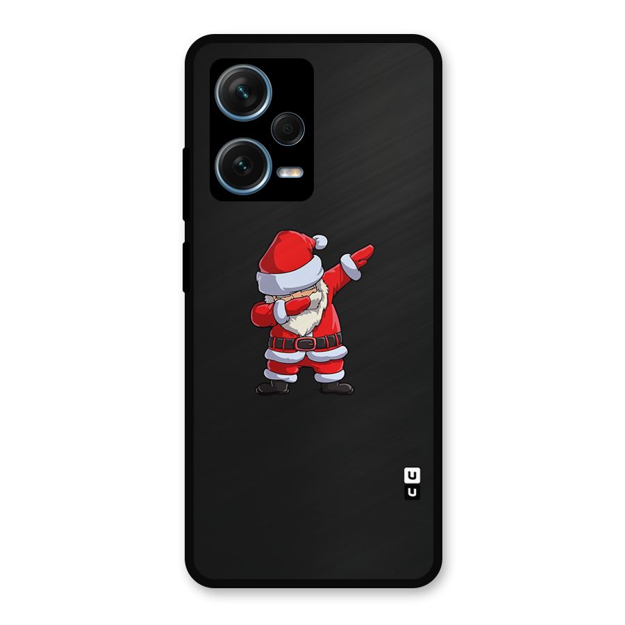 Cool Santa Dab Metal Back Case for Redmi Note 12 Pro Plus 5G