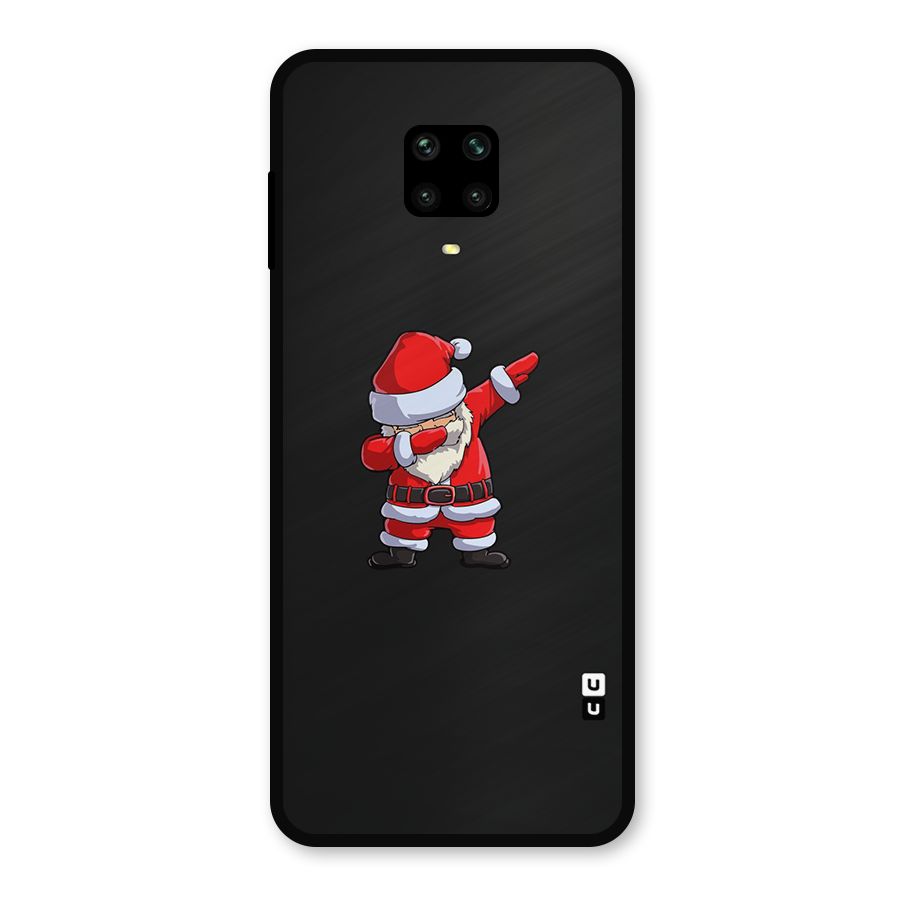 Cool Santa Dab Metal Back Case for Redmi Note 9 Pro