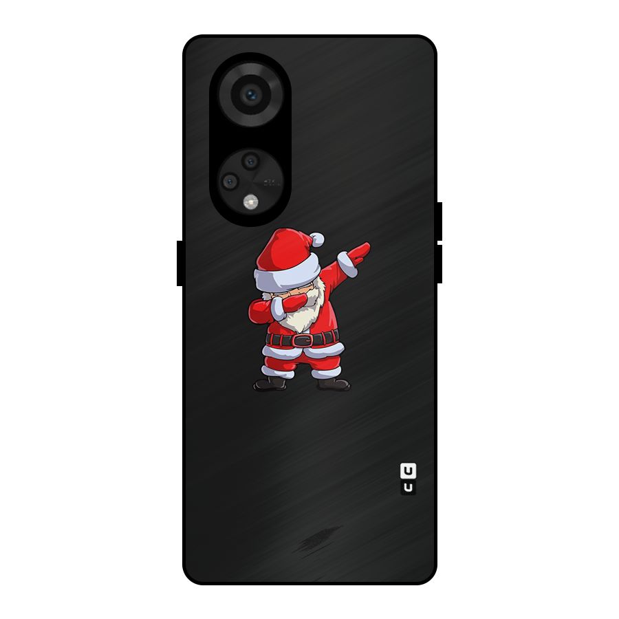 Cool Santa Dab Metal Back Case for Reno8 T 5G
