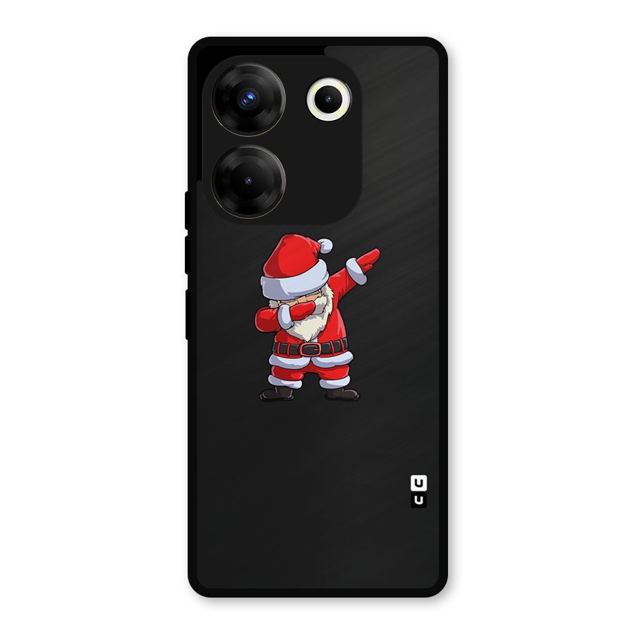 Cool Santa Dab Metal Back Case for Tecno Camon 20