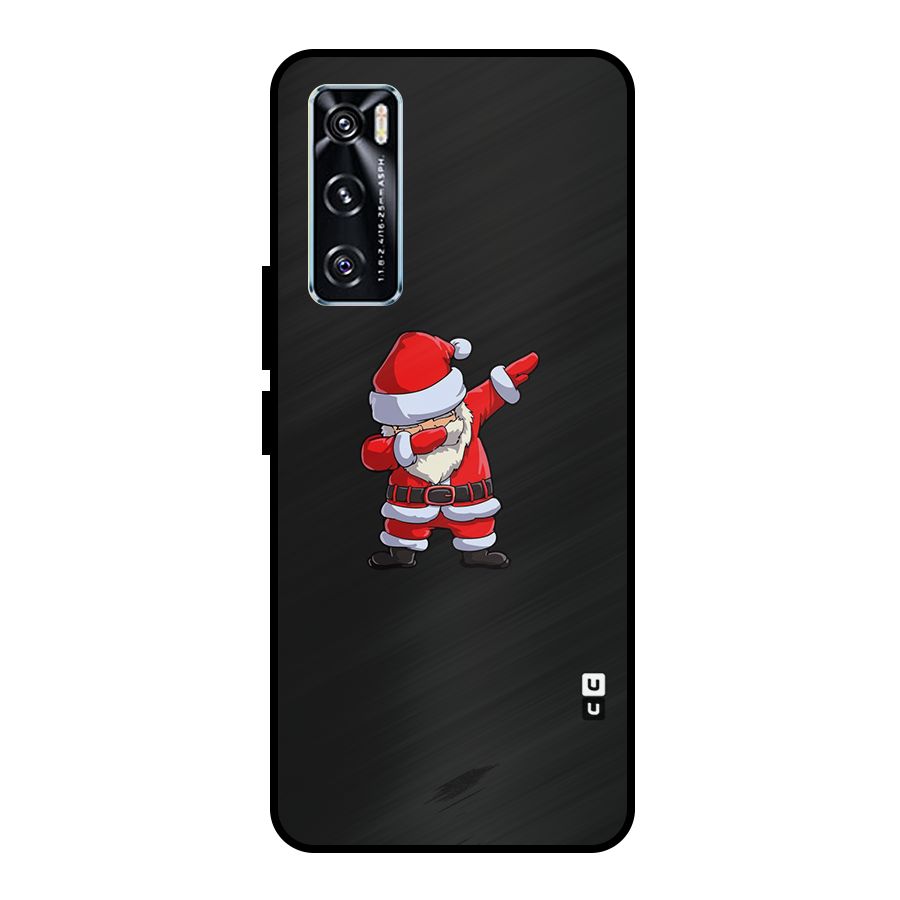 Cool Santa Dab Metal Back Case for Vivo V20 SE