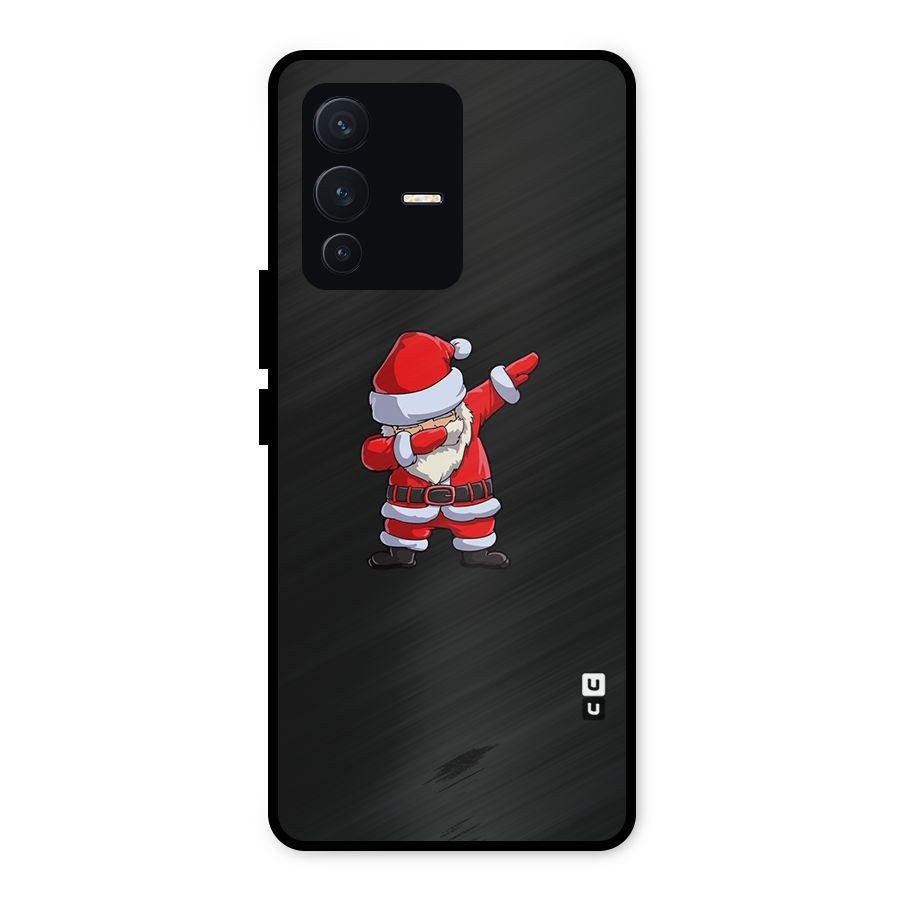Cool Santa Dab Metal Back Case for Vivo V23 5G