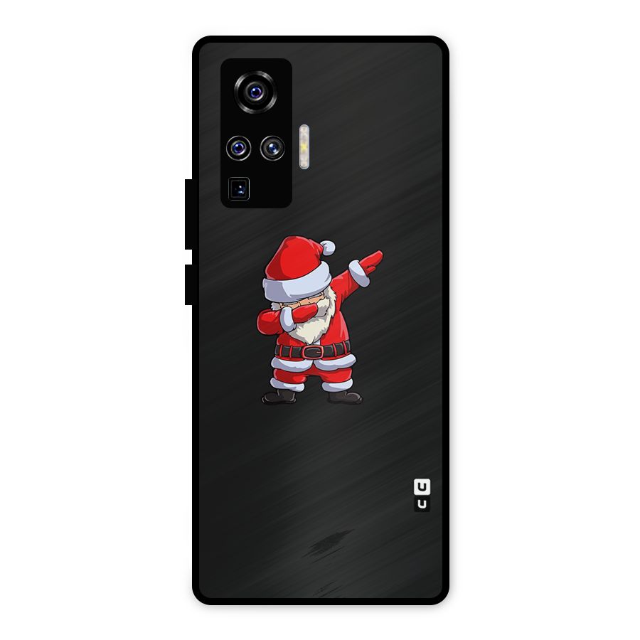 Cool Santa Dab Metal Back Case for Vivo X50 Pro