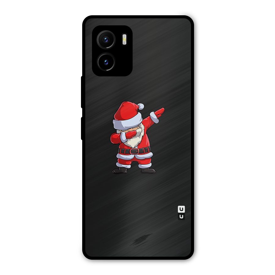 Cool Santa Dab Metal Back Case for Vivo Y15s