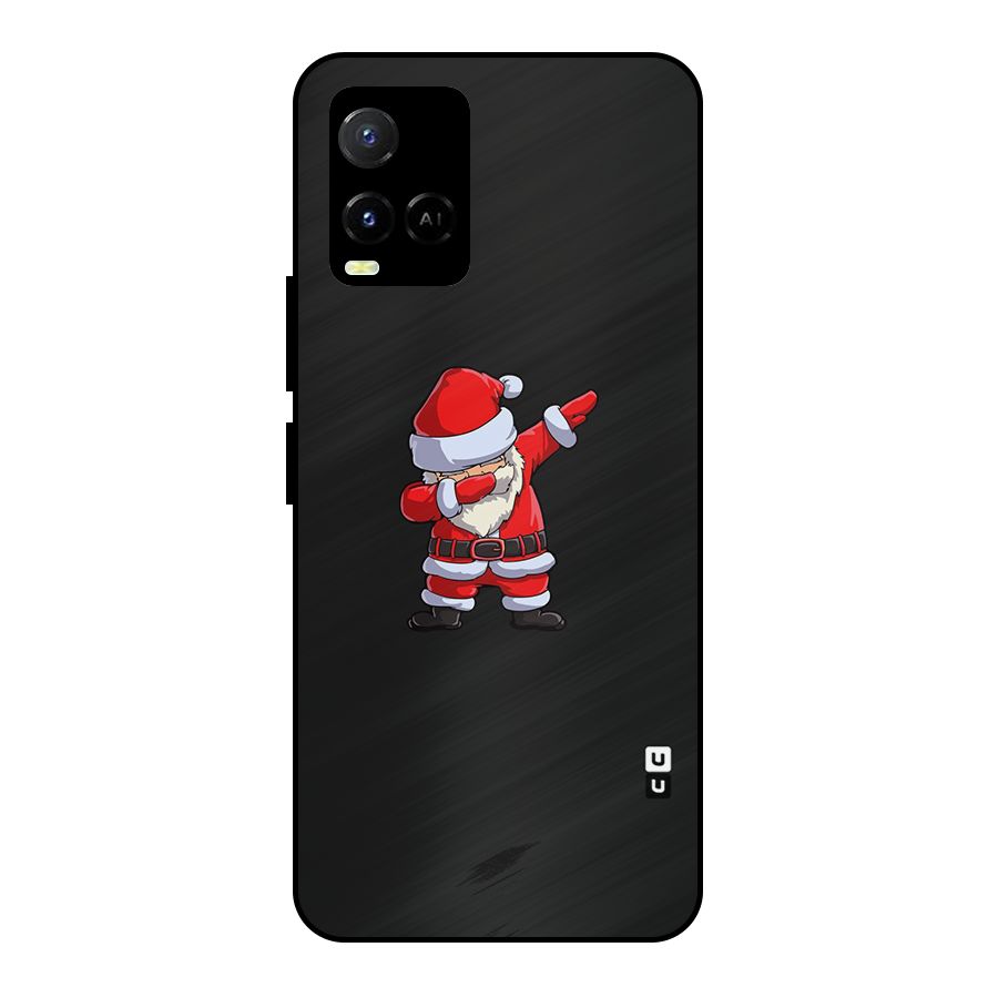 Cool Santa Dab Metal Back Case for Vivo Y21A