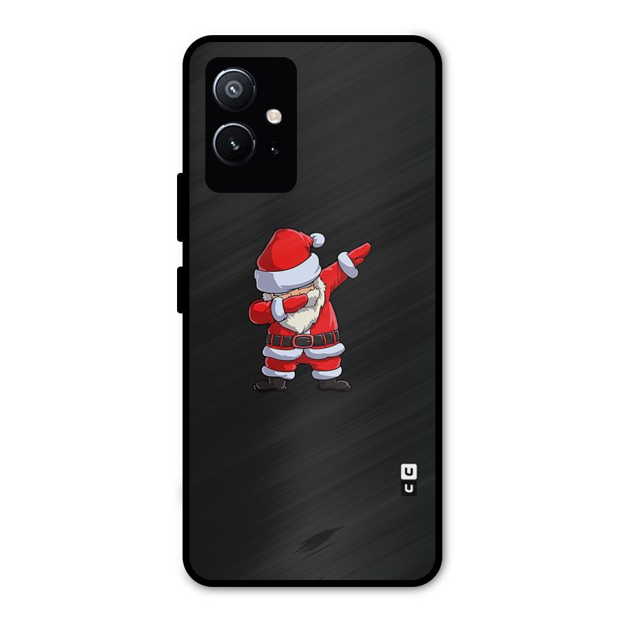 Cool Santa Dab Metal Back Case for Vivo Y75 5G