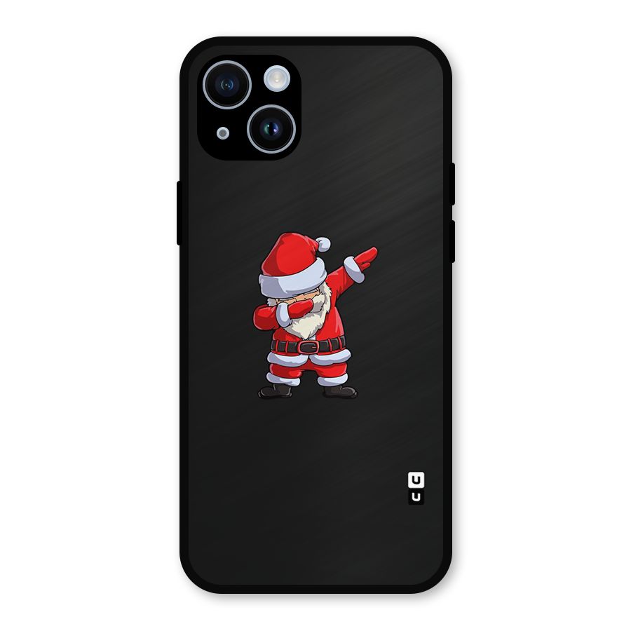 Cool Santa Dab Metal Back Case for iPhone 14