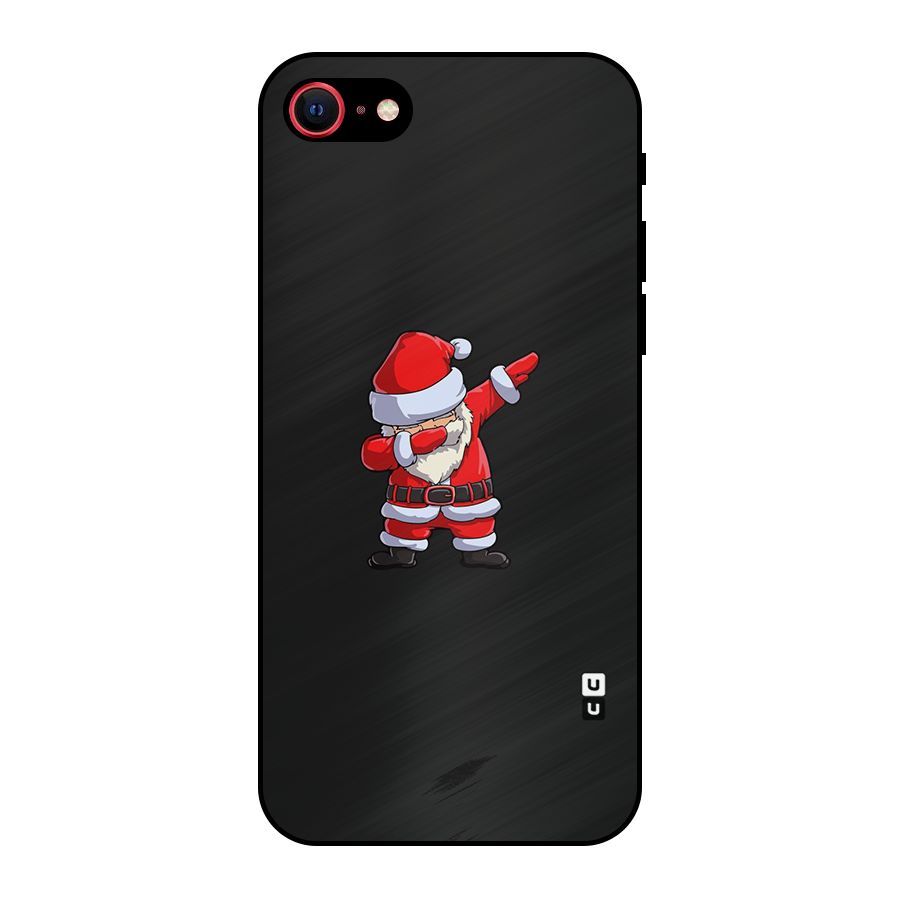 Cool Santa Dab Metal Back Case for iPhone SE 2020