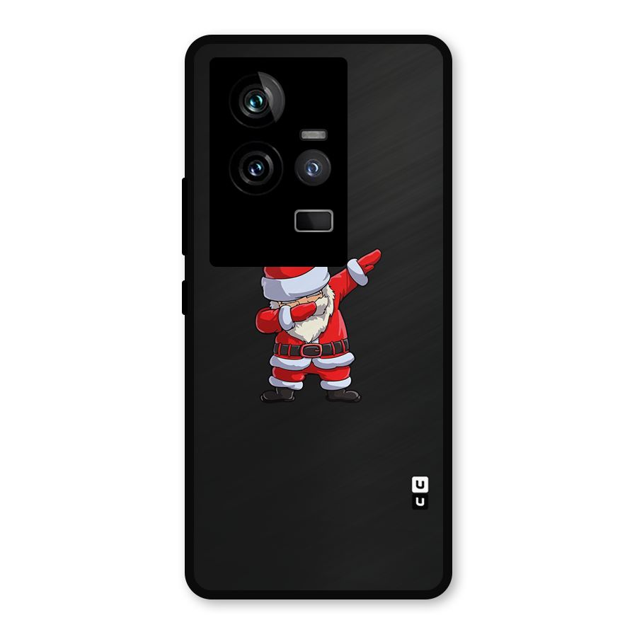 Cool Santa Dab Metal Back Case for iQOO 11 5G