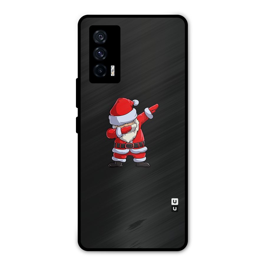 Cool Santa Dab Metal Back Case for iQOO 7 5G