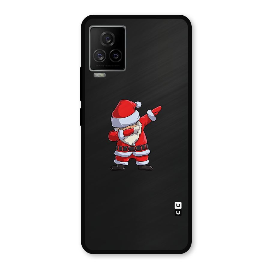 Cool Santa Dab Metal Back Case for iQOO 7 Legend 5G