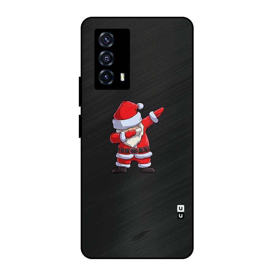 Cool Santa Dab Metal Back Case for iQOO Z5