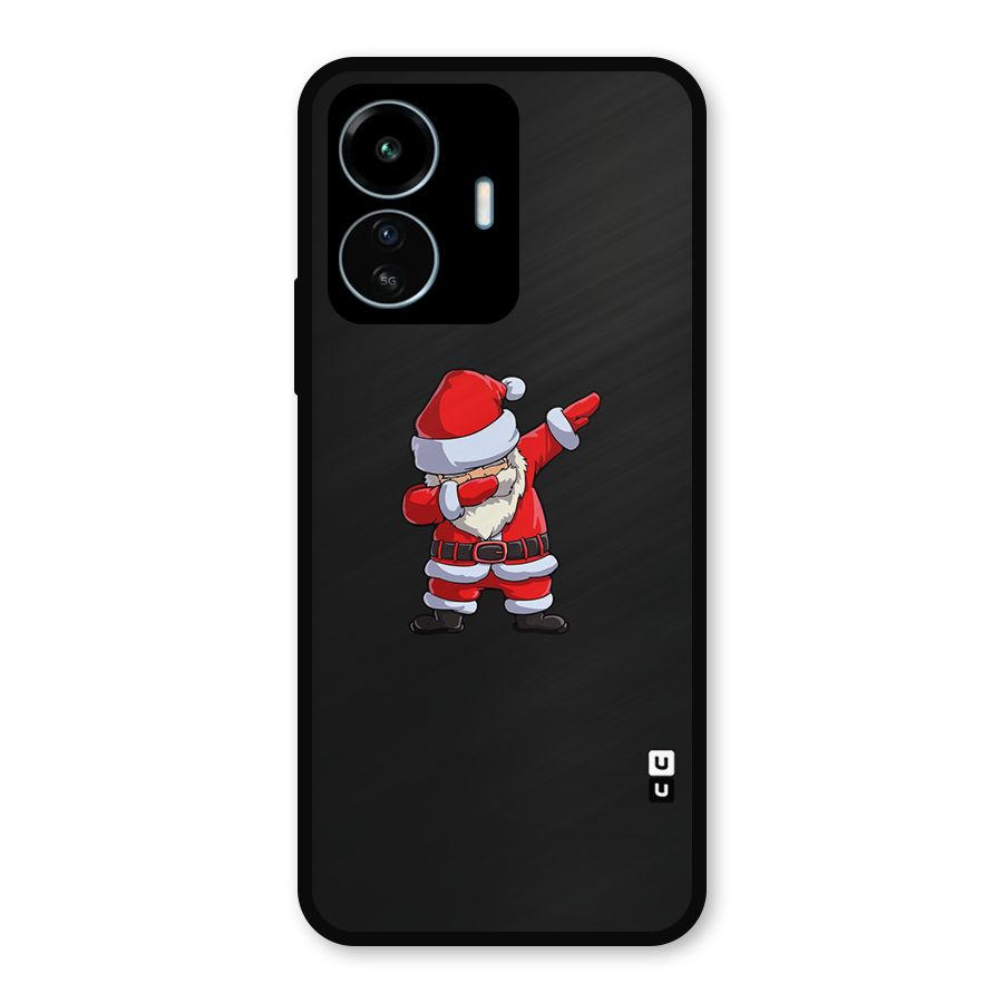 Cool Santa Dab Metal Back Case for vivo iQOO Z6 Lite 5G