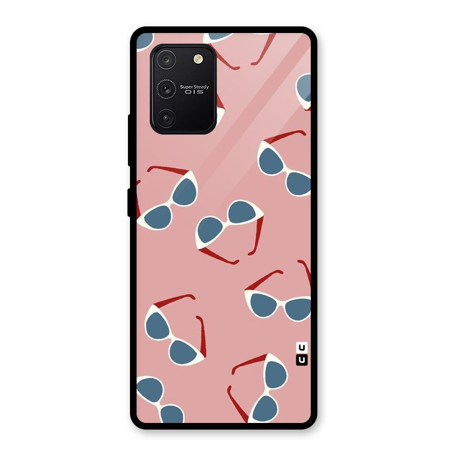 Cool Shades Pattern Glass Back Case for Galaxy S10 Lite