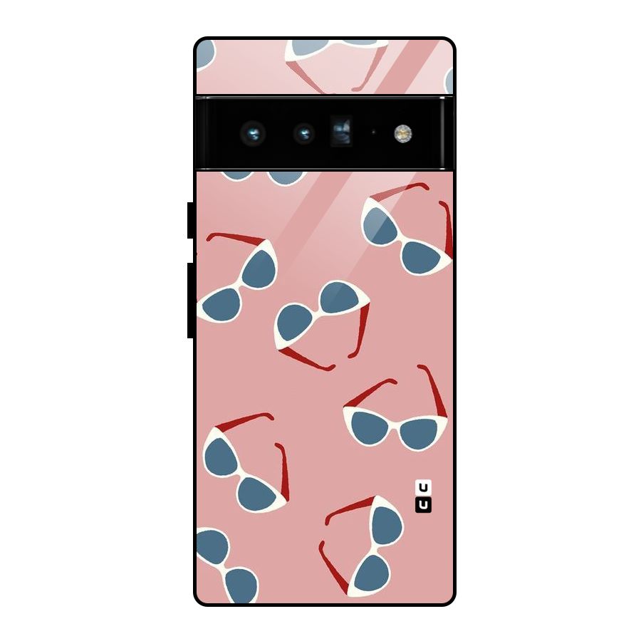 Cool Shades Pattern Glass Back Case for Google Pixel 6 Pro