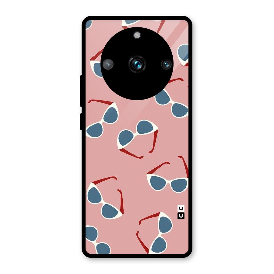 Cool Shades Pattern Glass Back Case for Realme 11 Pro Plus