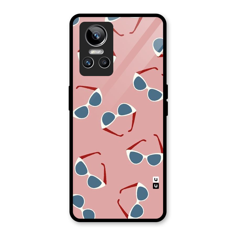 Cool Shades Pattern Glass Back Case for Realme GT Neo 3