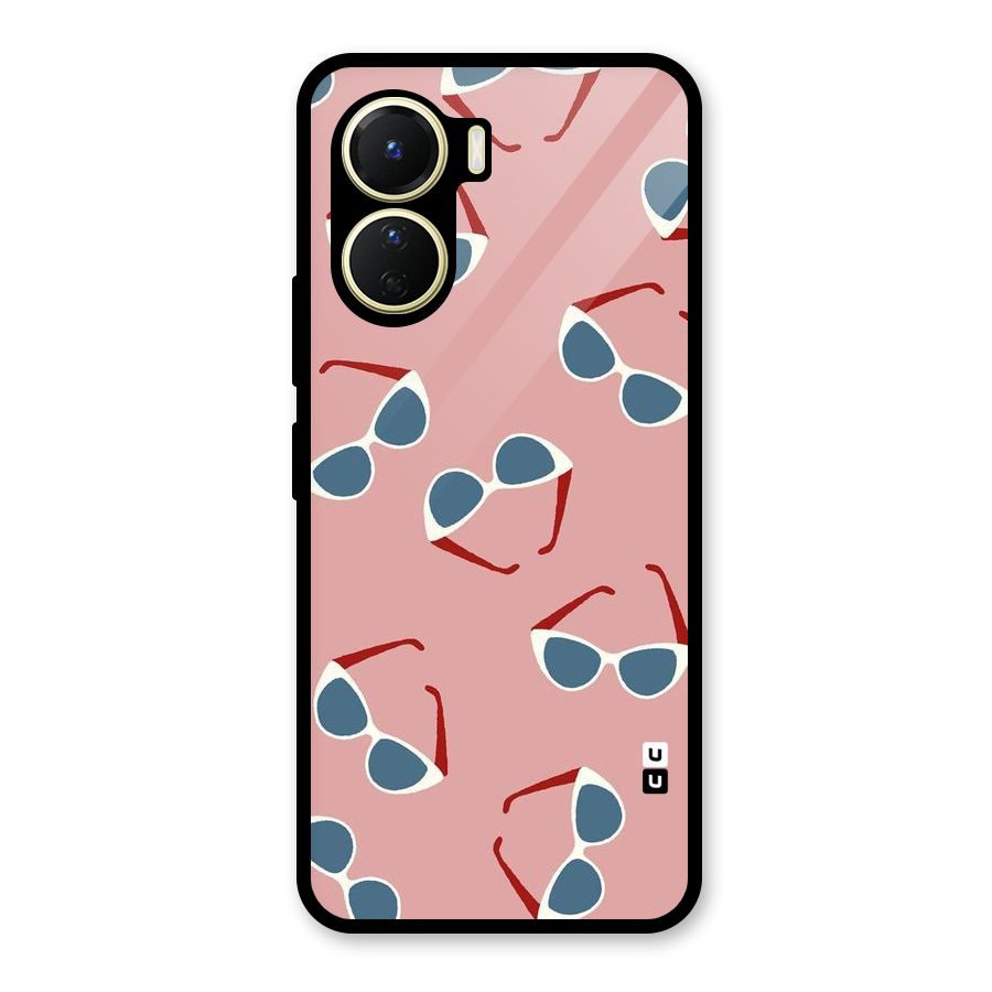 Cool Shades Pattern Glass Back Case for Vivo Y56