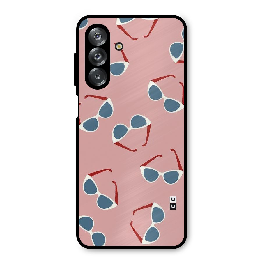 Cool Shades Pattern Metal Back Case for Galaxy A26