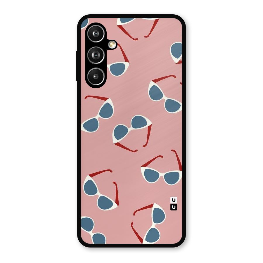 Cool Shades Pattern Metal Back Case for Galaxy F54
