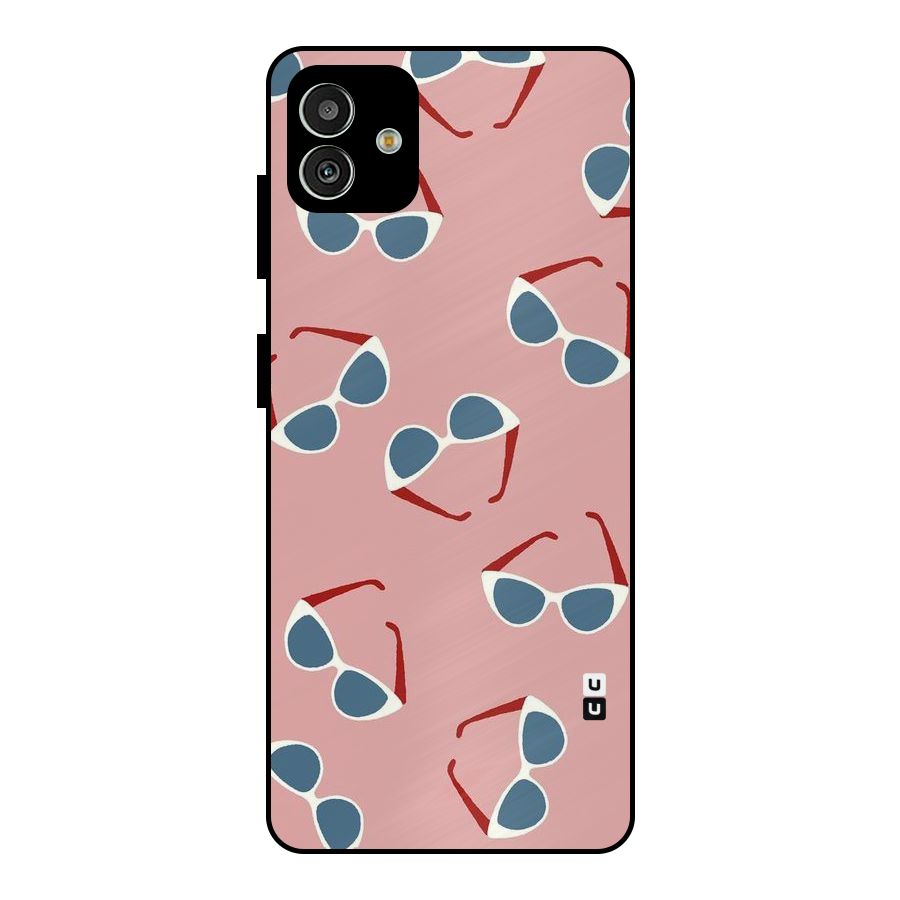 Cool Shades Pattern Metal Back Case for Galaxy M13 5G